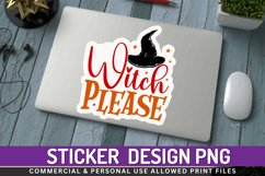Witch please Stickers PNG Product Image 1