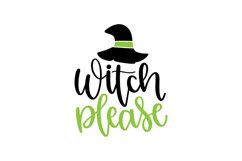 Witch Please SVG Cut File Product Image 1