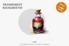 Witch Poison Bottles Scary Halloween Clipart PNG Scrapbooking Art Tale Image Watercolor Transparent Print illustration sublimation creepy printable digital watercolor scary halloween Poison Bottles, victorian clipart, sublimation nursery, fall autumn