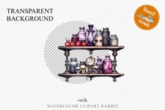 Witch Poison Bottles Scary Halloween Clipart PNG Scrapbooking Art Tale Image Watercolor Transparent Print illustration sublimation creepy printable digital watercolor scary halloween Poison Bottles, victorian clipart, sublimation nursery, fall autumn