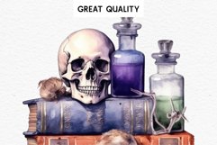 watercolor scary halloween Poison Bottles, victorian clipart, sublimation nursery, fall autumn Witch Poison Bottles Scary Halloween Clipart PNG Scrapbooking Art Tale Image Watercolor Transparent Print illustration sublimation creepy printable digital