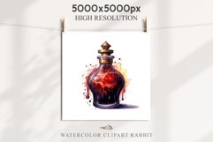 Witch Poison Bottles Scary Halloween Clipart PNG Scrapbooking Art Tale Image Watercolor Transparent Print illustration sublimation creepy printable digital watercolor scary halloween Poison Bottles, victorian clipart, sublimation nursery, fall autumn