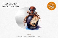Witch Poison Bottles Scary Halloween Clipart PNG Scrapbooking Art Tale Image Watercolor Transparent Print illustration sublimation creepy printable digital watercolor scary halloween Poison Bottles, victorian clipart, sublimation nursery, fall autumn