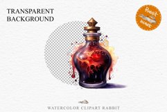 Witch Poison Bottles Scary Halloween Clipart PNG Scrapbooking Art Tale Image Watercolor Transparent Print illustration sublimation creepy printable digital watercolor scary halloween Poison Bottles, victorian clipart, sublimation nursery, fall autumn