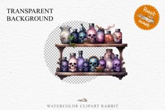 Witch Poison Bottles Scary Halloween Clipart PNG Scrapbooking Art Tale Image Watercolor Transparent Print illustration sublimation creepy printable digital watercolor scary halloween Poison Bottles, victorian clipart, sublimation nursery, fall autumn