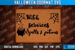 Halloween Doormat SVG Design | Halloween Quotes SVG | SVG Product Image 1