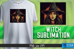 Witch Sublimation Design |Magic Witch Sublimation Design Product Image 1