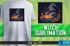 Witch Sublimation Design |Magic Witch Sublimation Design Product Image 1