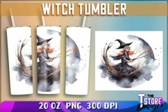 Witch Tumbler Sublimation|Halloween Tumbler Bundle v.1 Product Image 3