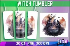 Witch Tumblers Wrap 20 oz | Witch PNG | 300 DPI | PNG File Product Image 1