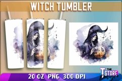 Witch Tumbler Sublimation|Halloween Tumbler Bundle v.1 Product Image 5