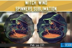 Witch Wind Spinners Sublimation Bundle| Halloween PNG v.2 Product Image 2