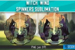 Witch Wind Spinners Sublimation Bundle| Halloween PNG v.1 Product Image 4