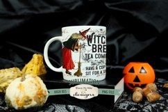 Mug Sublimation Bundle | Vintage Witches | 5 Designs Product Image 2