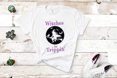 Witches be Trippin SVG Quote Product Image 4