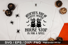 Witches brew coffee house SVG - Halloween Design Product Image 1