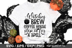 Witches brew coffee SVG - Halloween Design Product Image 1