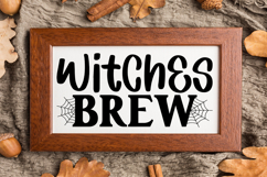 Witches Brew Sign SVG, Farmhouse Halloween Sign Product Image 3