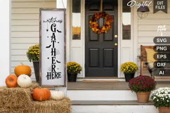 Witches Gather Here SVG | Halloween Porch Sign | Halloween Product Image 3