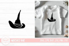 Witches Hat SVG | Halloween Witches Clipart SVG Cut File Product Image 1