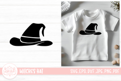 Witches Hat SVG | Halloween Witches Clipart SVG Cut File Product Image 1