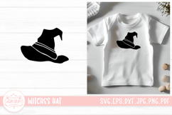Witches Hat SVG | Halloween Witches Clipart SVG Cut File Product Image 1