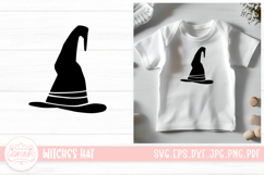 Witches Hat SVG | Halloween Witches Clipart SVG Cut File Product Image 1