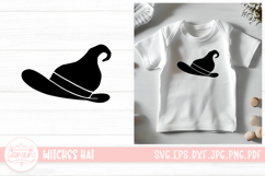 Witches Hat SVG | Halloween Witches Clipart SVG Cut File Product Image 1