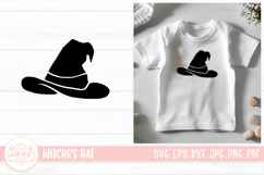 Witches Hat SVG | Halloween Witches Clipart SVG Cut File Product Image 1