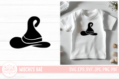 Witches Hat SVG | Halloween Witches Clipart SVG Cut File Product Image 1