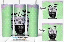 Witches Brew 20 oz Tumbler PNG | Witch Halloween Tumbler Product Image 1