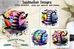 Witch Hat Halloween Sublimation Designs | Halloween PNG Product Image 4