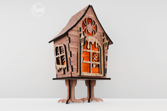 Witch&#039;s Hut Lantern - Halloween Night Light &amp; Spooky Decor Product Image 8