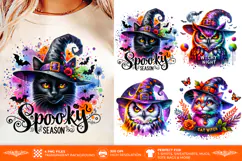 Halloween PNG, Halloween clipart, sublimation design, T shirt design, spooky PNG, fall clipart, PNG