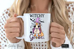 Witchy Goose Halloween PNG | Spooky Season Png Product Image 2