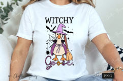 Witchy Goose Halloween PNG | Spooky Season Png Product Image 3