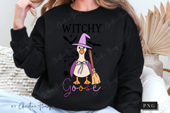 Witchy Goose Halloween PNG | Spooky Season Png Product Image 6