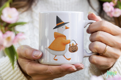 Witchy Goose Sublimation Clipart Set Bundle Product Image 5