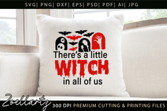 Witchy Halloween SVG for Cricut Spooky T-shirt Mug Design Product Image 2