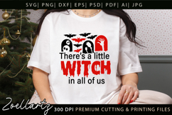 Witchy Halloween SVG for Cricut Spooky T-shirt Mug Design Product Image 6