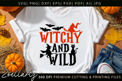 Witchy Halloween SVG for Cricut Spooky T-shirt Mug Design Product Image 1