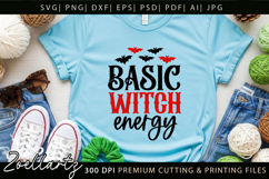 Funny Halloween SVG Basic Witch Spooky T-shirt Mug Design Product Image 7