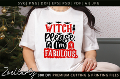 Witch Please SVG Spooky Halloween Funny T-shirt Mug Design Product Image 6