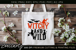 Witchy Halloween SVG for Cricut Spooky T-shirt Mug Design Product Image 6