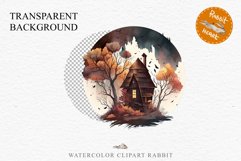 Witchy Mansion Creepy Witch House Clipart PNG Scrapbooking Fairy Tale Art Image Watercolor Transparent Print illustration sublimation kids printable digital watercolor Witchy Mansion, fairy tales clipart, sublimation nursery, Creepy Witch House, halloween