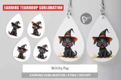 Earring Witchy Pup Product Image 1