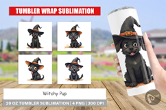 Tumbler Witchy Pup Product Image 1