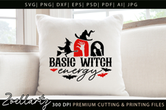 Witchy Halloween SVG for Cricut Spooky T-shirt Mug Design Product Image 7