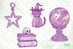 Witchy Vibe SVG PNG Clipart Product Image 1
