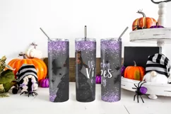 Witchy Vibes Only Tumbler PNG Digital Sublimation Design Product Image 6